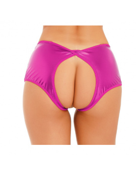 Tegan Fantezi Pembe Özel Bölgeleri Açık Parlak Külot TG270047