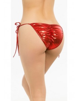 Tegan Fantazi Aşk Kırmızısı Seksi Yandan Bağlamalı String - Külot TG270032
