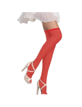 Tegan Kadın Kırmızı Düz Jartiyer Çorabı TG270433