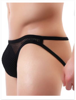 Tegan Fantezi Arkası Açık Seksi File Erkek Kilot ( PEDSİZ ) TG2710130