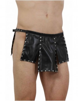 Tegan Fantezi Seksi Deri Erkek Gladyatör Kostümü TG275374