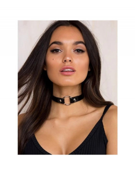 Tegan Deri Bayan Halkalı Boyunluk TG275392