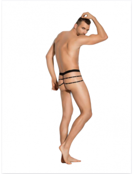 Tegan Fantezi Erkek Aşk Kırmızısı Seksi Metalli Tanga - String TG274598