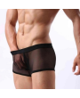 Tegan Fantezi Transparan Tül Erkek Boxer Fantezi Tanga TG274603
