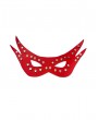 Tegan Deri Fantezi Kırmızı Parti Maskesi TG275427